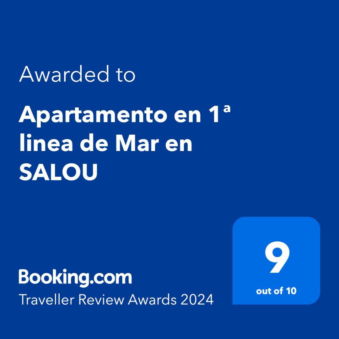 Apartamento En 1ª Linea De Mar En サロウ エクステリア 写真